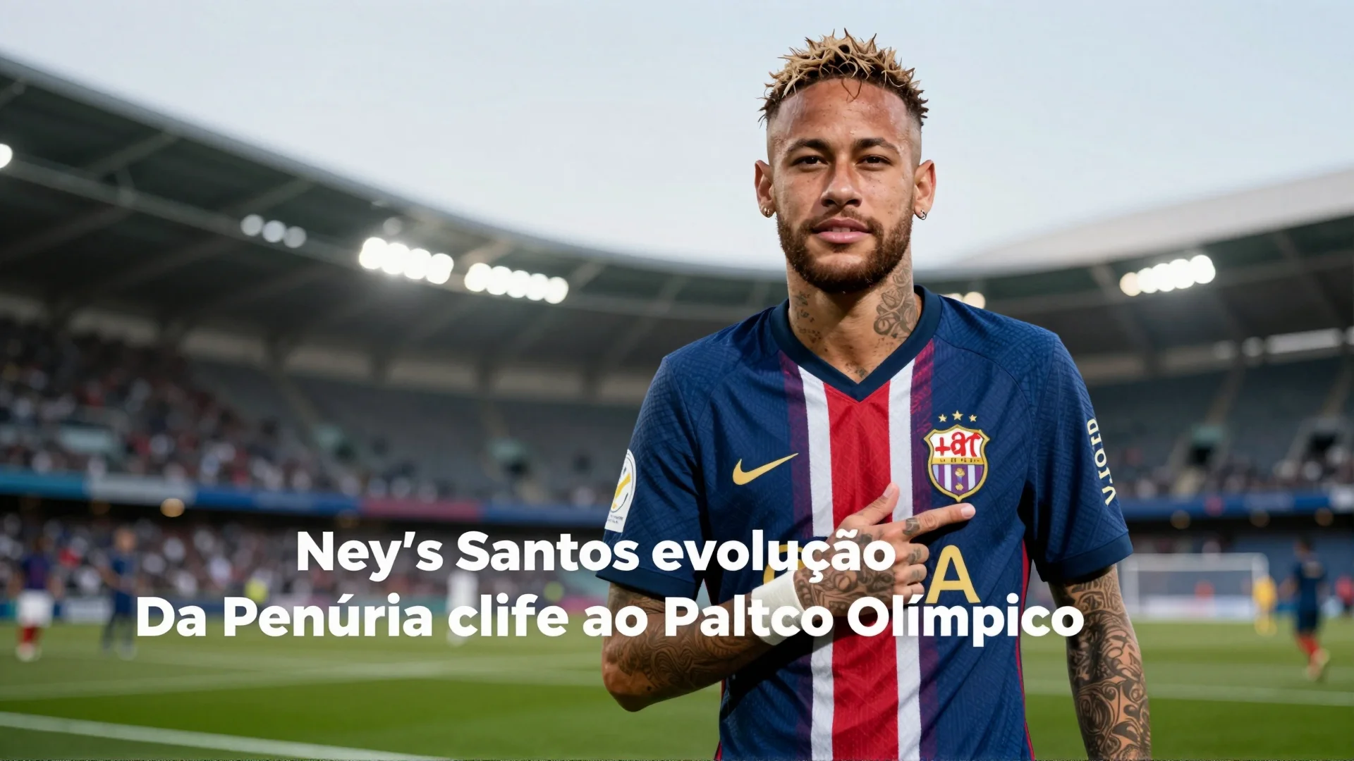 Neymar Santos evolução clube: Da Penúria ao Palco Olímpico