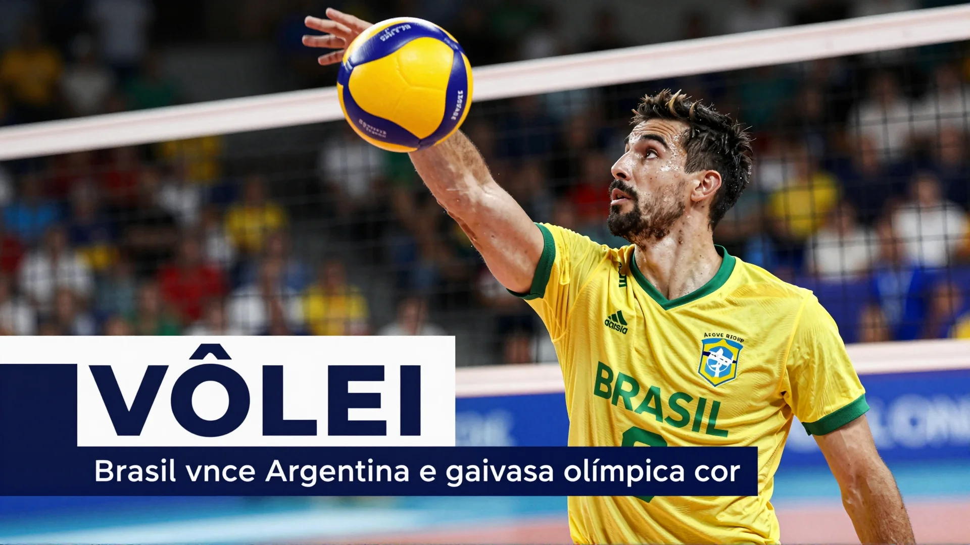 Vôlei: Brasil vence Argentina e garante vaga olímpica com pressão zero