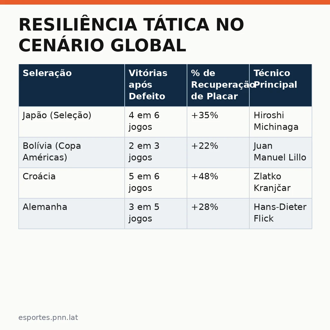 Infográfico - Resiliência Tática no Cenário Global