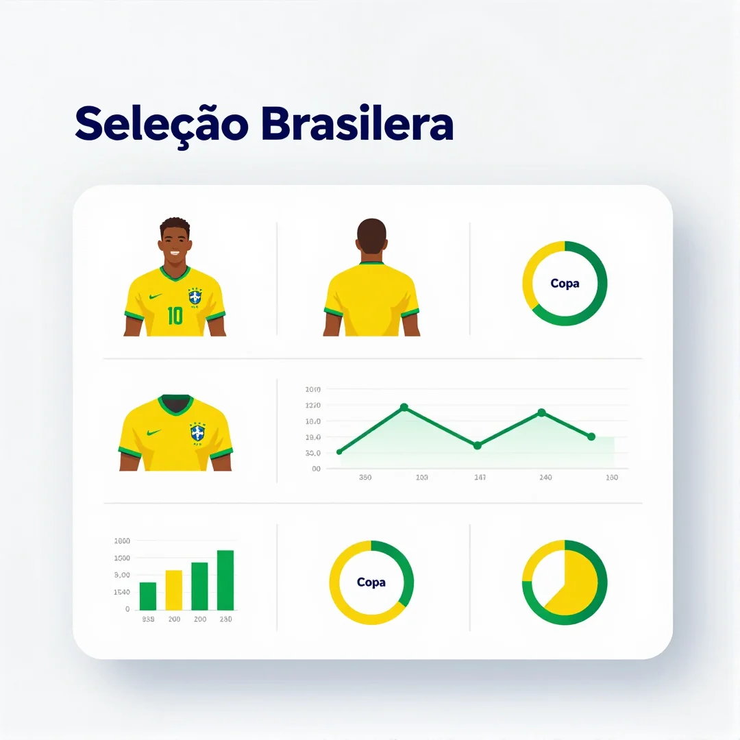 Infográfico - Seleção Brasileira: como o elenco para a Copa e Olimpíadas de 2026 será formado