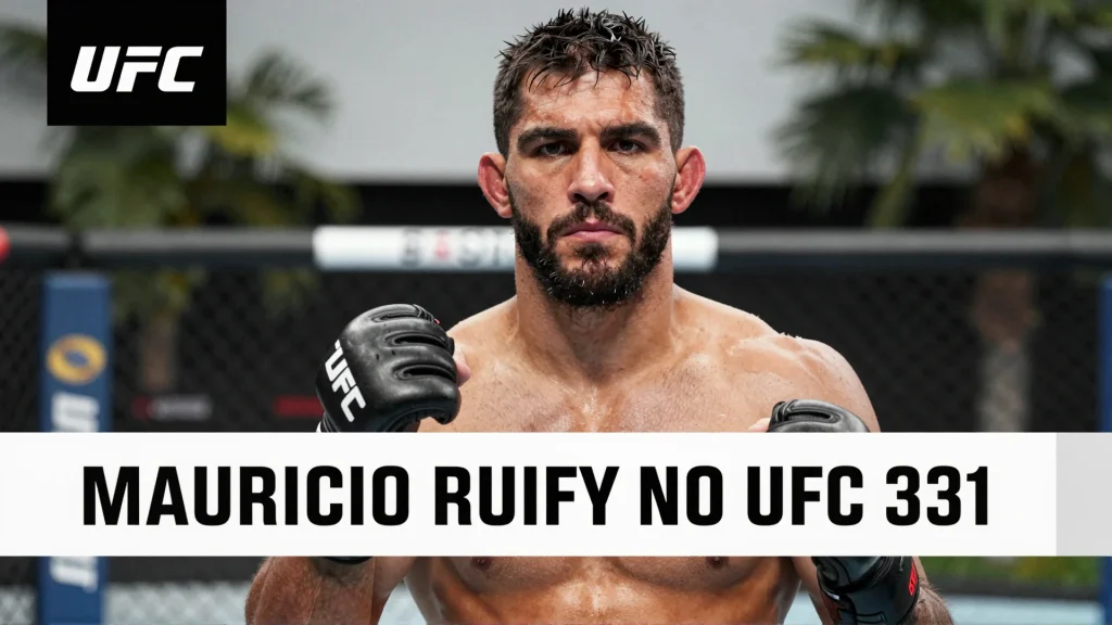 Mauricio Ruffy no UFC 331 Estilo e Estratgica