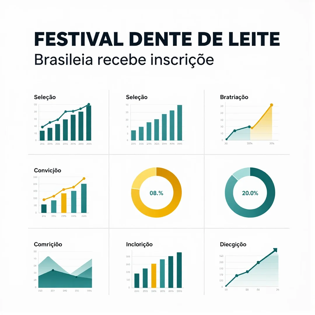 Infográfico - Festival Dente de Leite: Seleção Brasileira recebe inscrições para disputar vagas em categorias internacionais