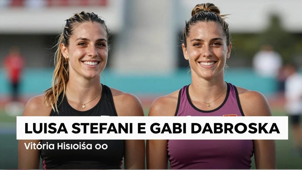 Luisa Stefani e Gabi Dabrowski Vitria Histrica no Wuhan e Olhos Voltados para a