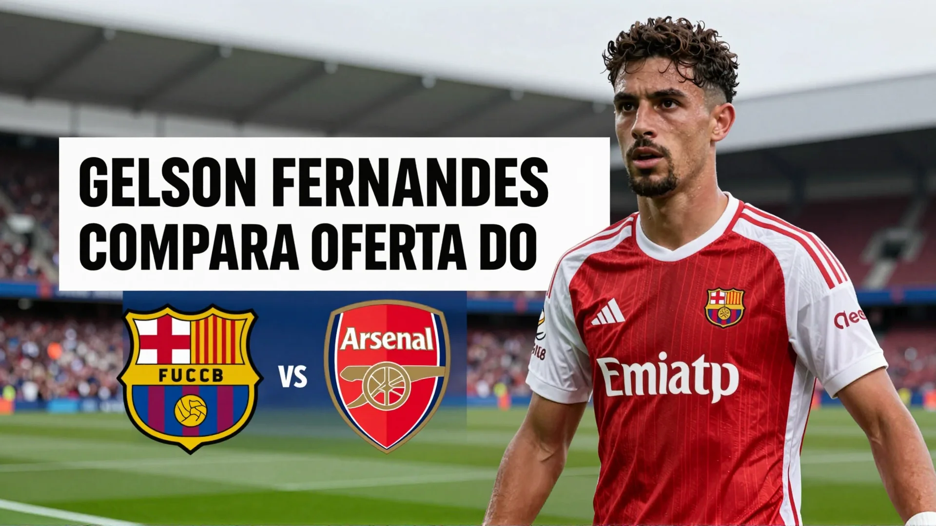 Gelson Fernandes compara oferta do Barcelona com Arsenal: o futuro passa pelo Brasil
