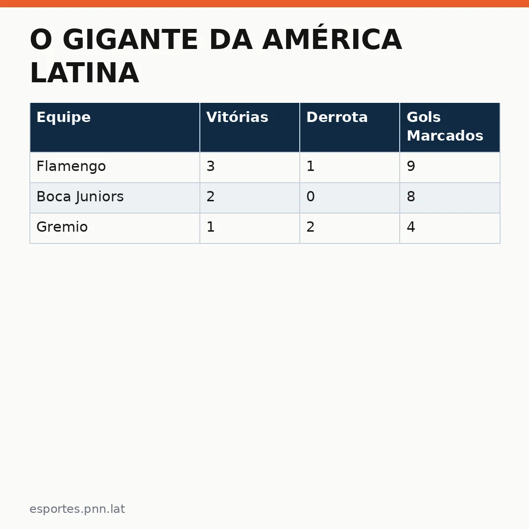 Infográfico - O Gigante da América Latina: Uma Flamengo La Plata análise Aprofundada