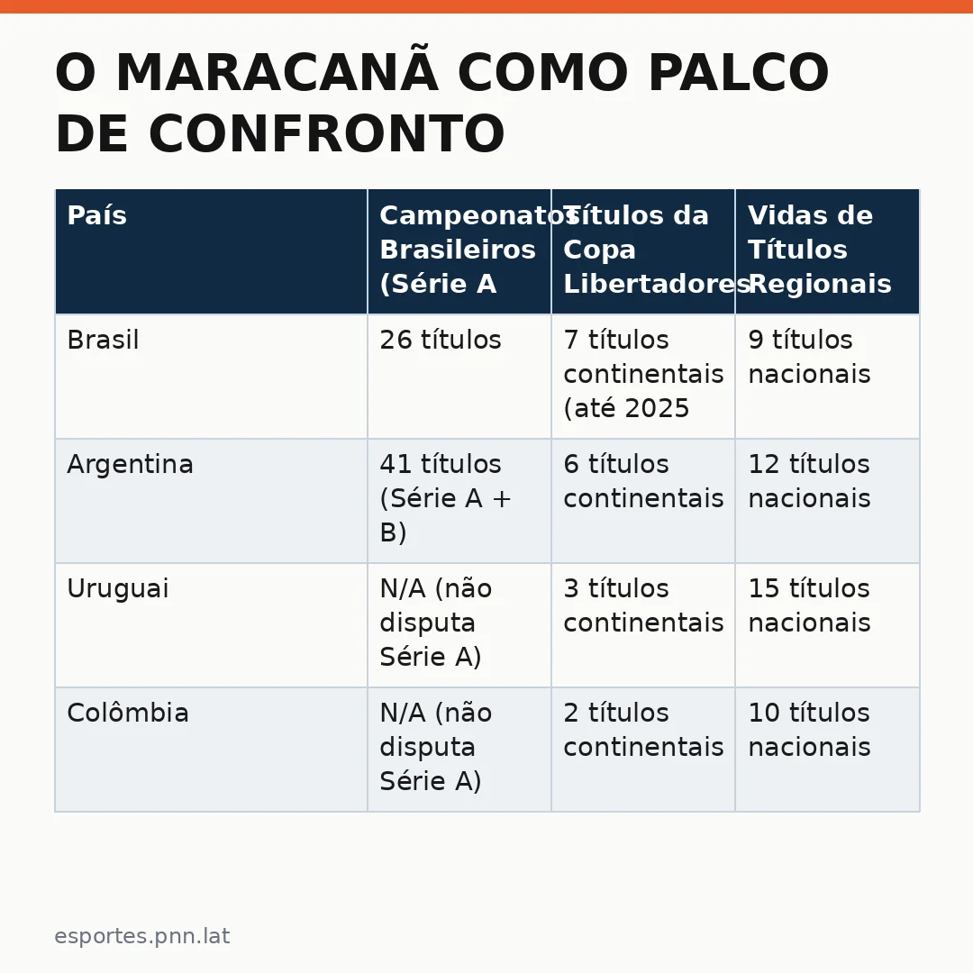 Infográfico - O Maracanã como palco de confronto: impactos da decisão do STJ na Copa Libertadores