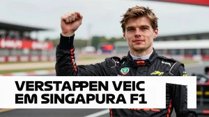Verstappen vence em Singapura F1 domnio consolidado e olhares voltados para o GP