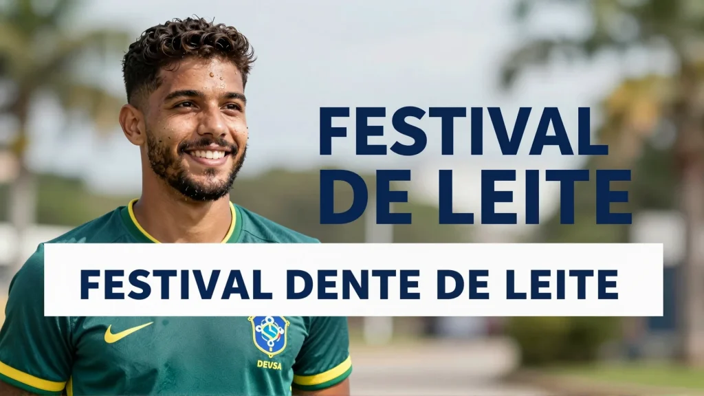 Festival Dente de Leite Seleo Brasileira recebe inscries para disputar vagas em