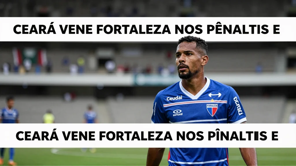 Cear vence Fortaleza nos pnaltis e conquista Cearense Sub20