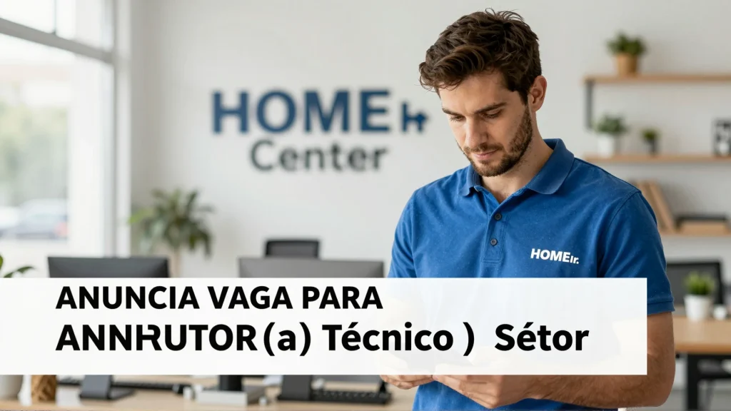 Home Center anuncia vaga para Instrutora Tcnicoa Setor de Fitness como se candid