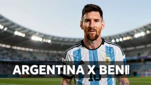 Argentina x Benin Onde assistir  despedida de Messi na Seleo